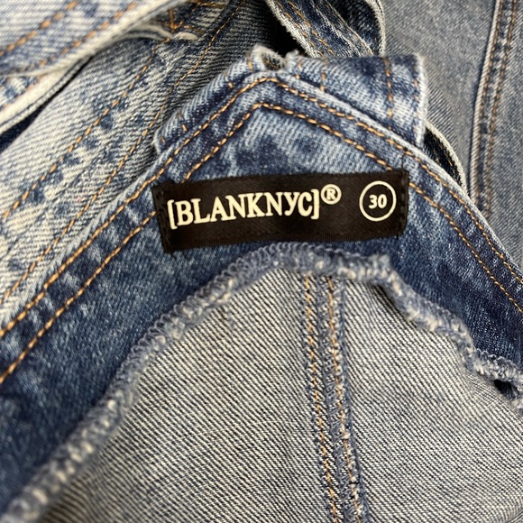 NWT BLANKNYC denim overall skirt size 30 - Picture 9 of 9